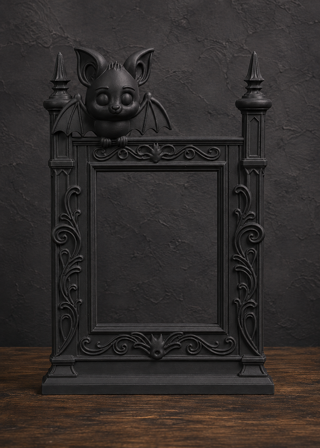 The Fledgling — Baby Bat Photo Frame by Gremlin Relics