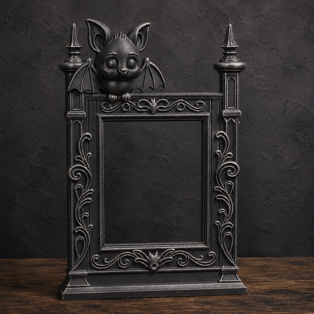 The Fledgling — Baby Bat Photo Frame by Gremlin Relics