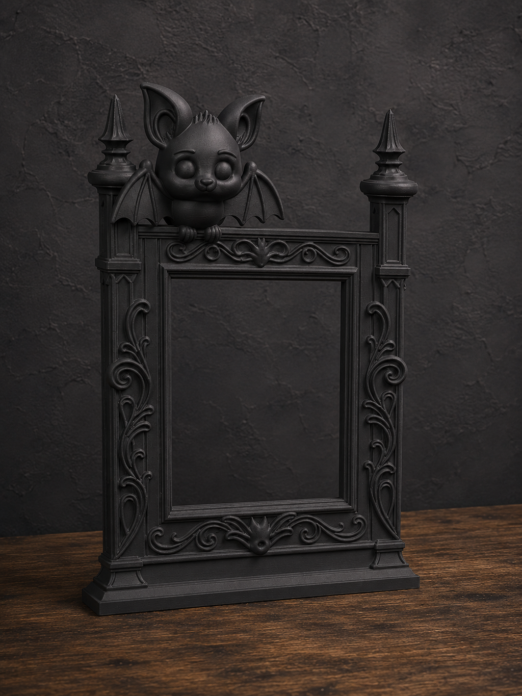The Fledgling — Baby Bat Photo Frame by Gremlin Relics