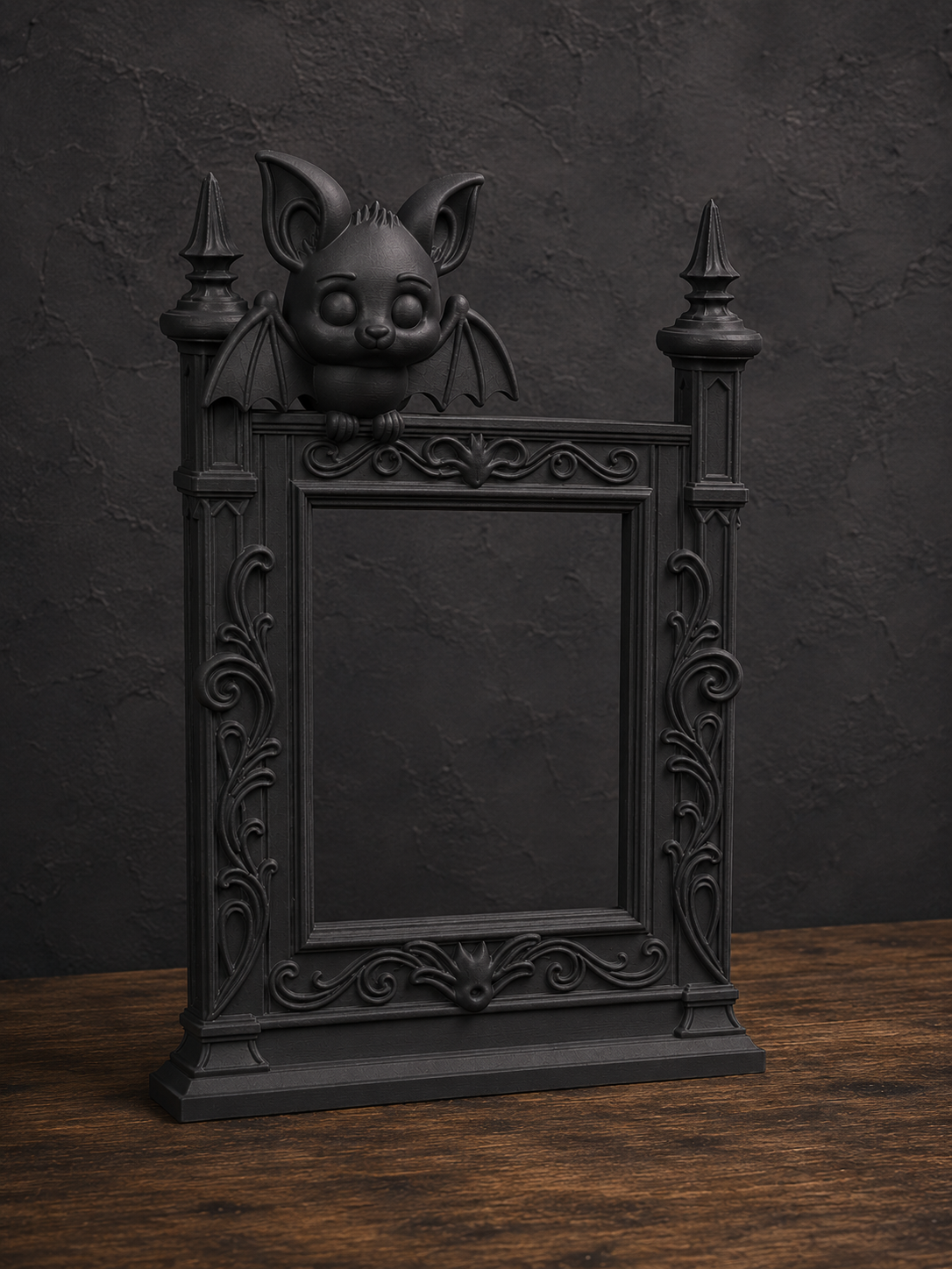 The Fledgling — Baby Bat Photo Frame by Gremlin Relics