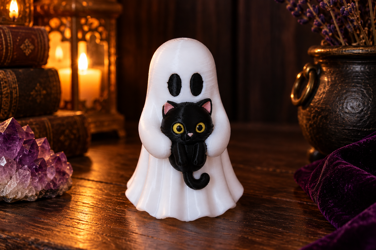 Gremlin Relics Halloween Ghost Collection — Cute 3D Printed Spooky Ghosts by Gremlin Relics