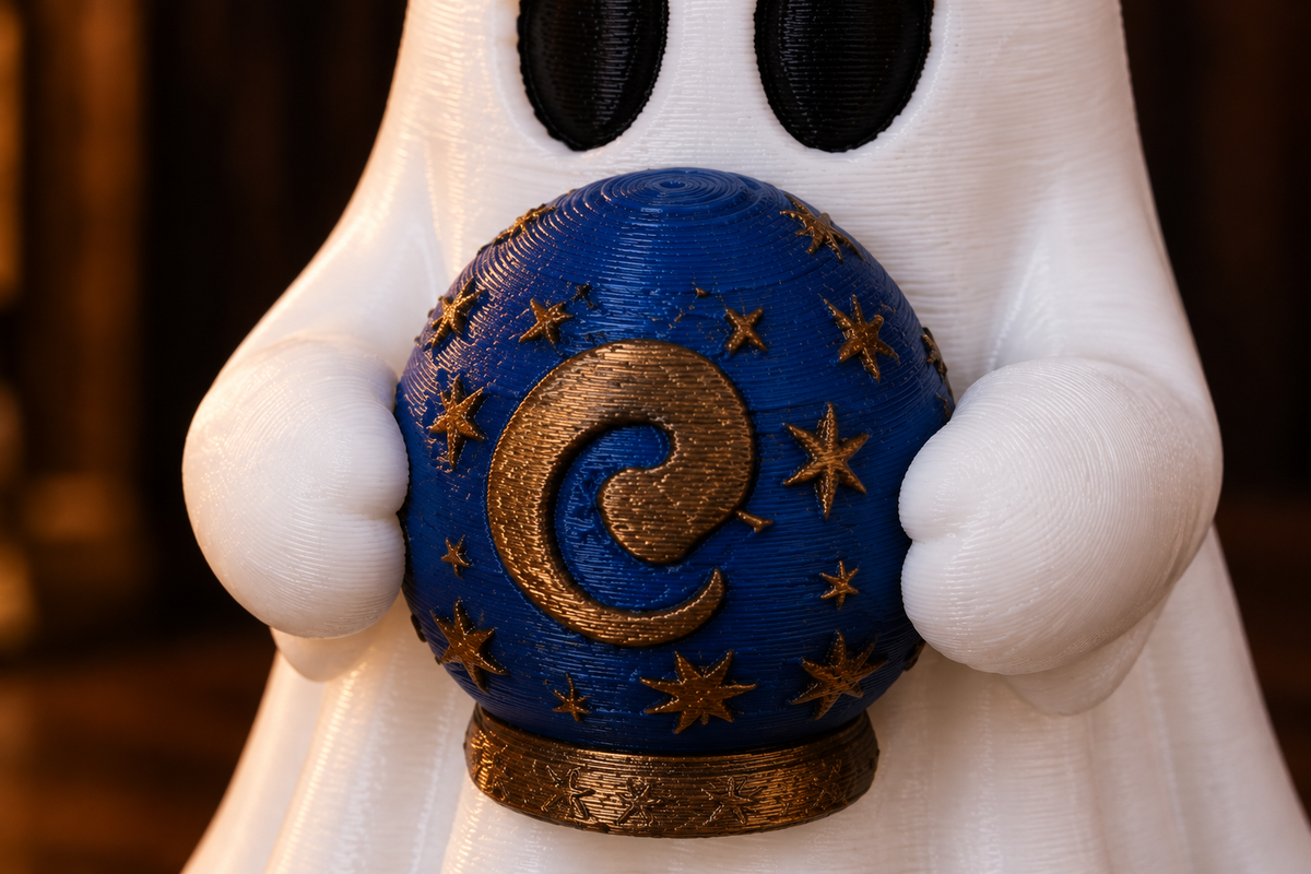 Gremlin Relics Halloween Ghost Collection — Cute 3D Printed Spooky Ghosts by Gremlin Relics