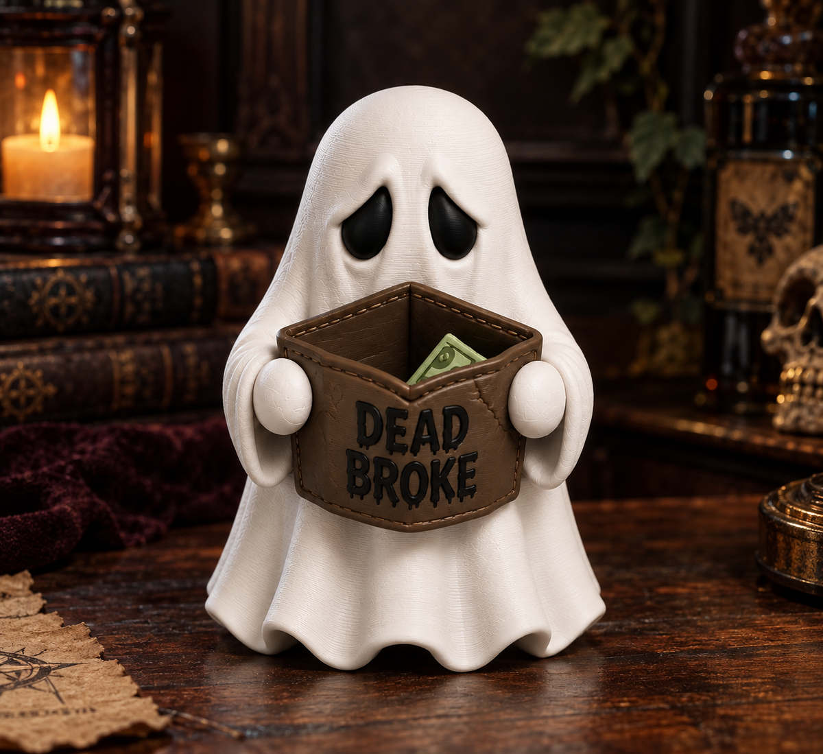Gremlin Relics Life After Death Ghost Collection — Cute 3D Printed Deadpan Ghosts - Humour by Gremlin Relics