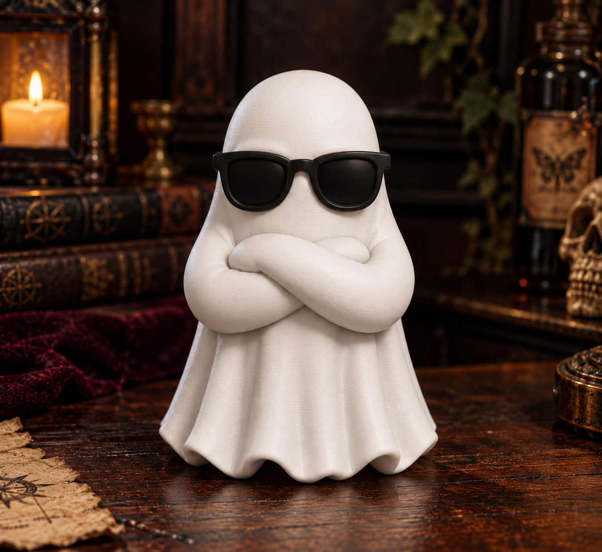 Gremlin Relics Life After Death Ghost Collection — Cute 3D Printed Deadpan Ghosts - Humour by Gremlin Relics