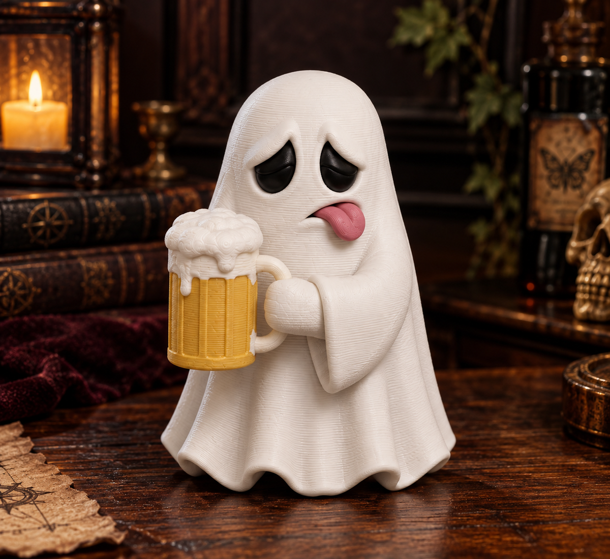 Gremlin Relics Life After Death Ghost Collection — Cute 3D Printed Deadpan Ghosts - Humour by Gremlin Relics