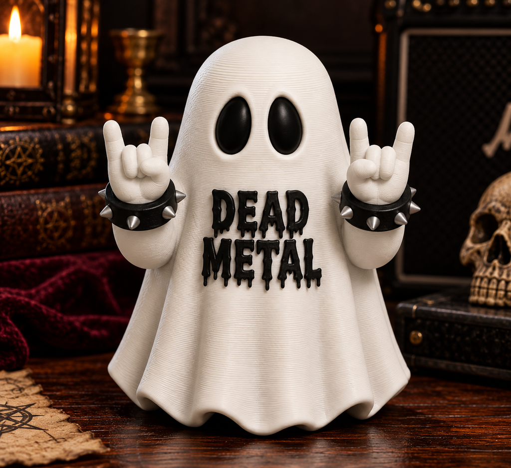 Gremlin Relics Life After Death Ghost Collection — Cute 3D Printed Deadpan Ghosts - Humour by Gremlin Relics