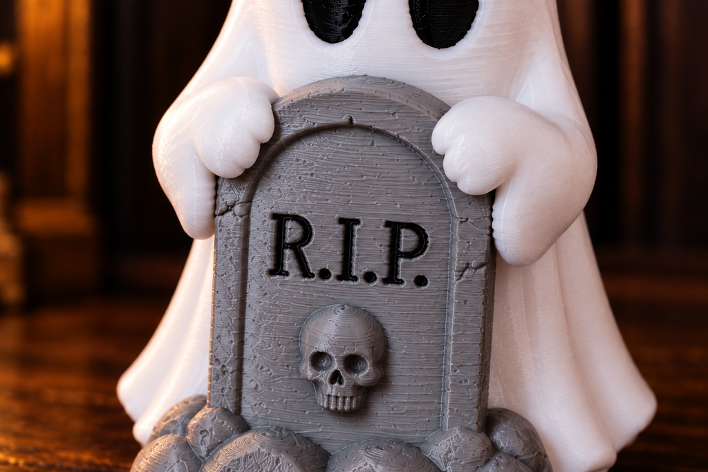 Gremlin Relics Halloween Ghost Collection — Cute 3D Printed Spooky Ghosts by Gremlin Relics