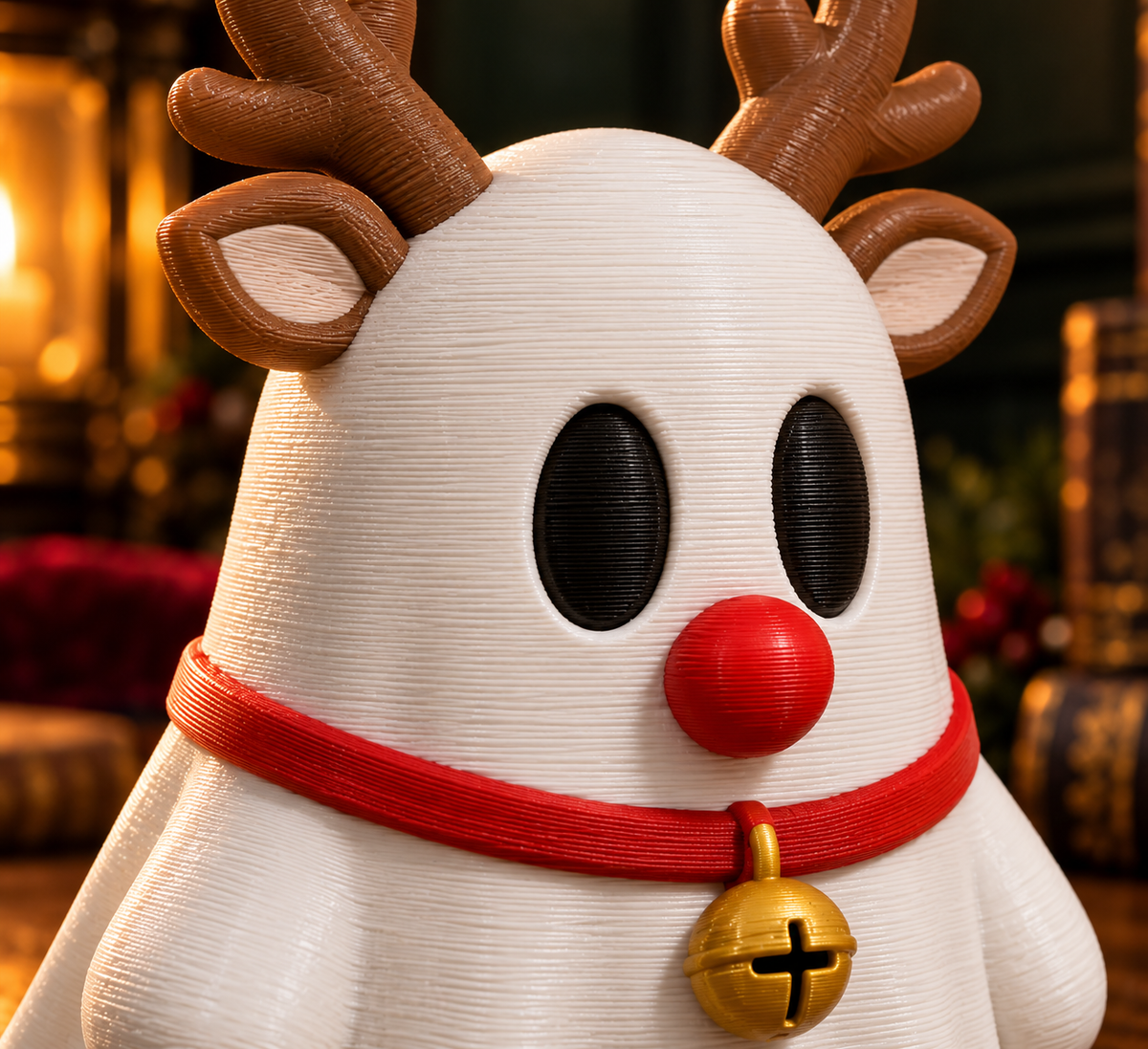 Gremlin Relics Christmas Ghost Collection — Cute 3D Printed Festive Ghosts by Gremlin Relics