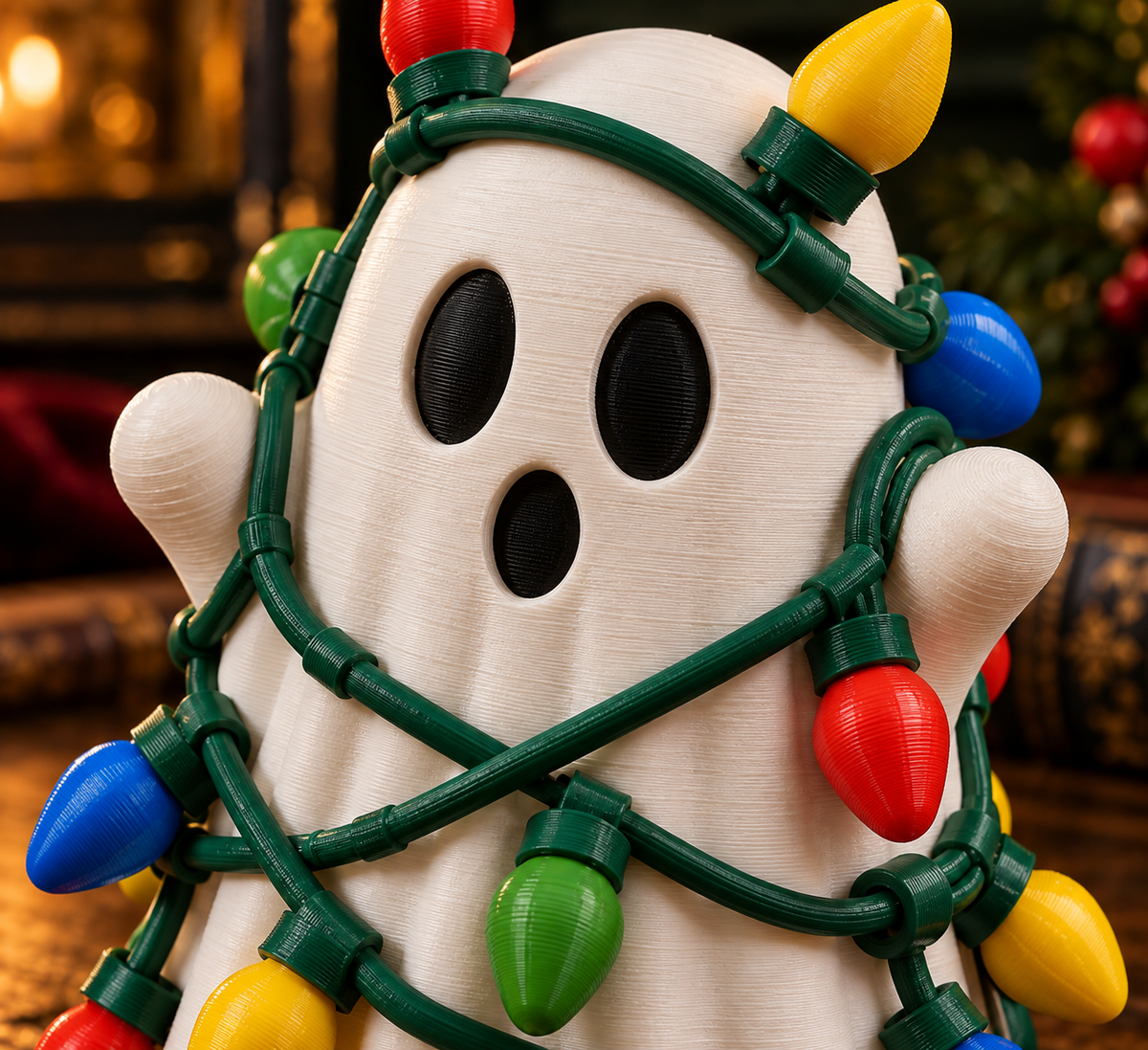 Gremlin Relics Christmas Ghost Collection — Cute 3D Printed Festive Ghosts by Gremlin Relics