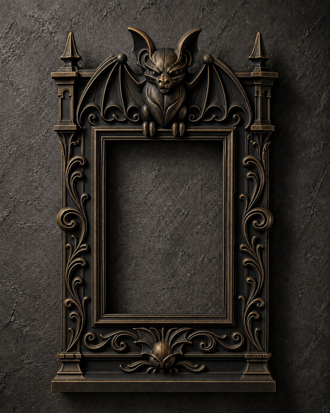 The Ledge Warden — Gargoyle Photo Frame by Gremlin Relics