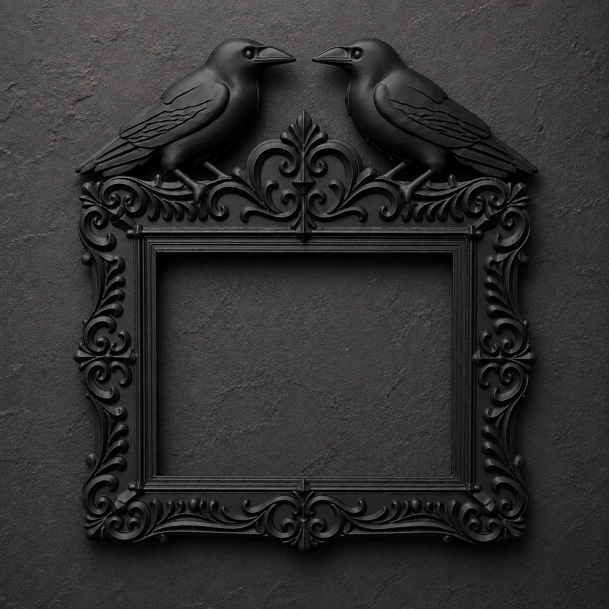 The Unkindness — Twin Raven Photo Frame by Gremlin Relics