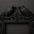The Unkindness — Twin Raven Photo Frame by Gremlin Relics