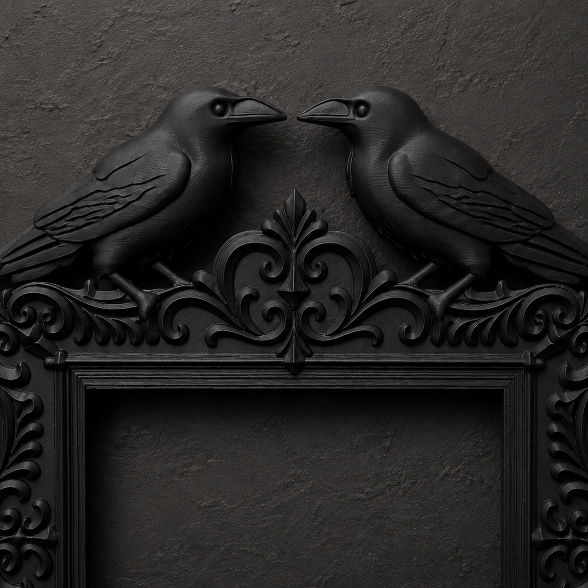 The Unkindness — Twin Raven Photo Frame by Gremlin Relics