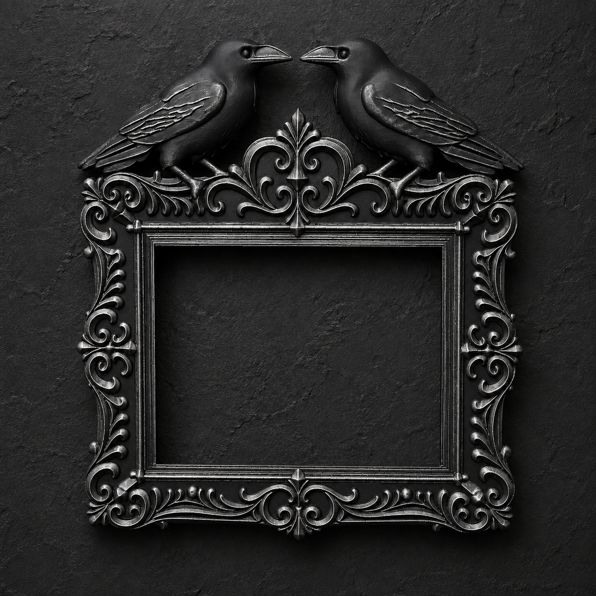 The Unkindness — Twin Raven Photo Frame by Gremlin Relics