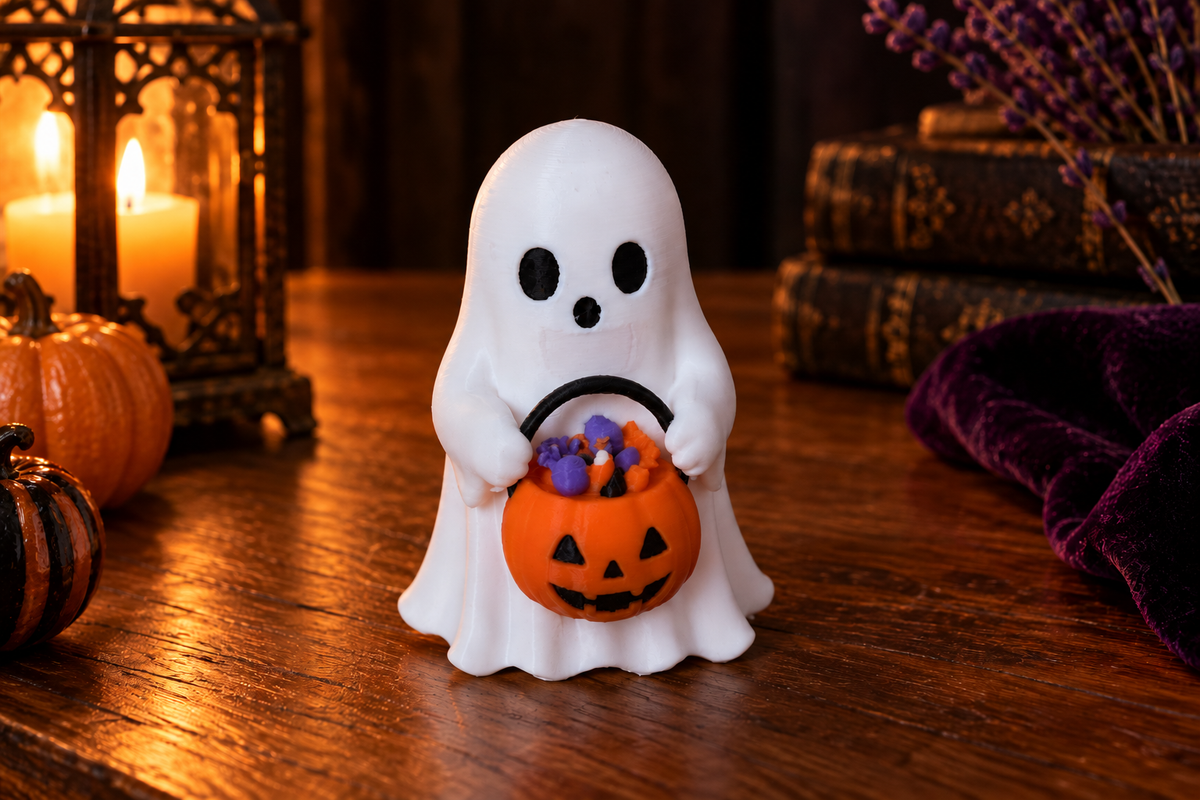 Gremlin Relics Halloween Ghost Collection — Cute 3D Printed Spooky Ghosts by Gremlin Relics