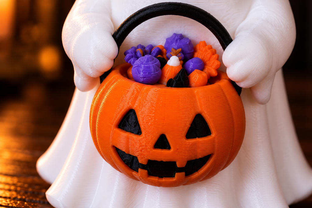 Gremlin Relics Halloween Ghost Collection — Cute 3D Printed Spooky Ghosts by Gremlin Relics