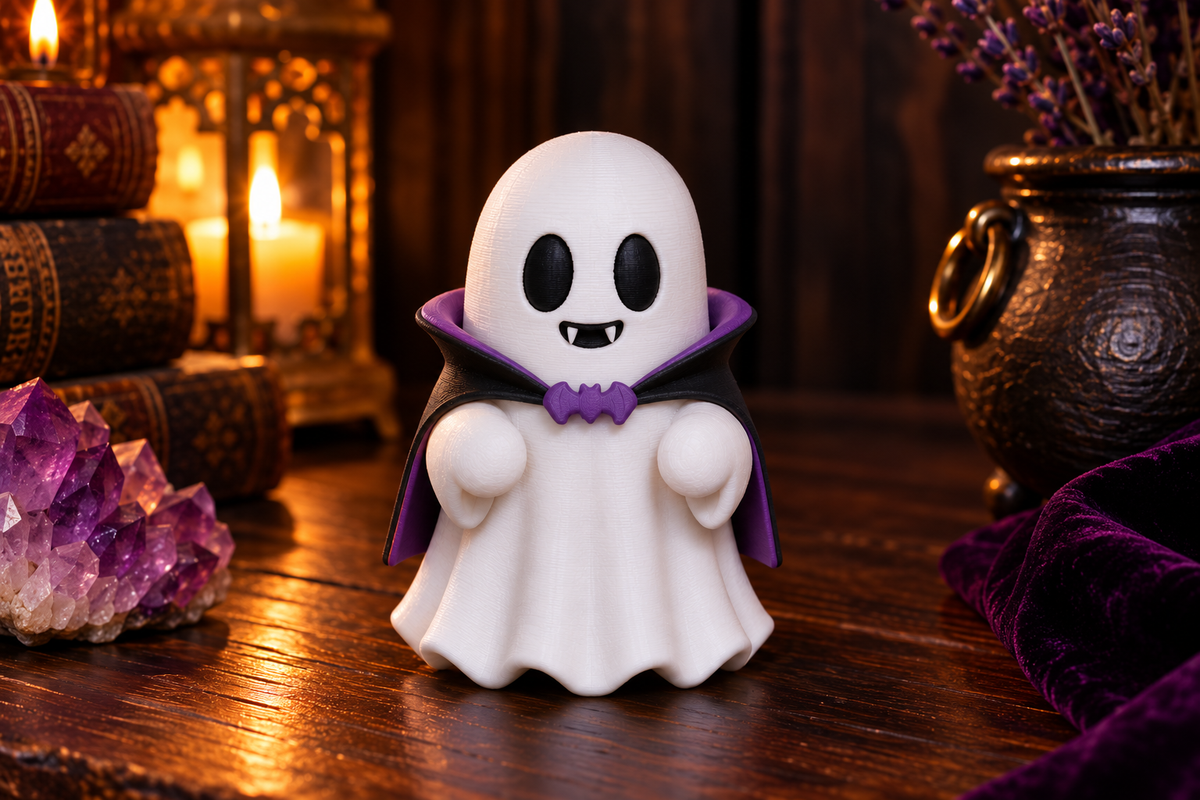 Gremlin Relics Halloween Ghost Collection — Cute 3D Printed Spooky Ghosts by Gremlin Relics
