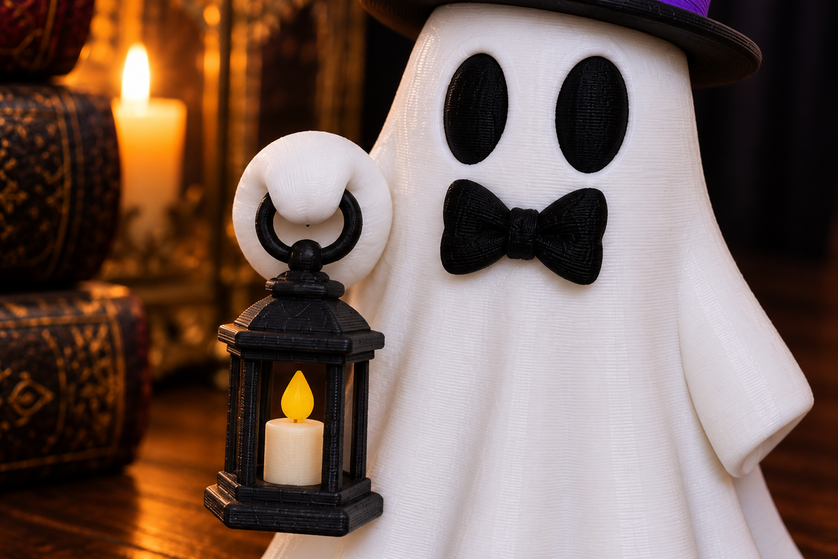 Gremlin Relics Halloween Ghost Collection — Cute 3D Printed Spooky Ghosts by Gremlin Relics