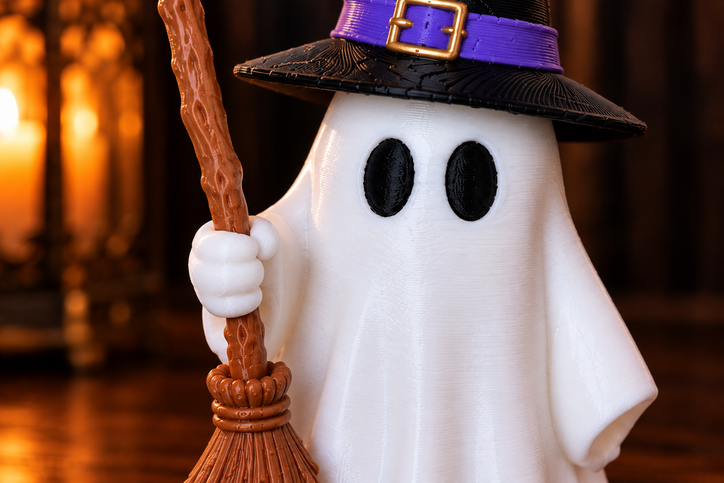 Gremlin Relics Halloween Ghost Collection — Cute 3D Printed Spooky Ghosts by Gremlin Relics