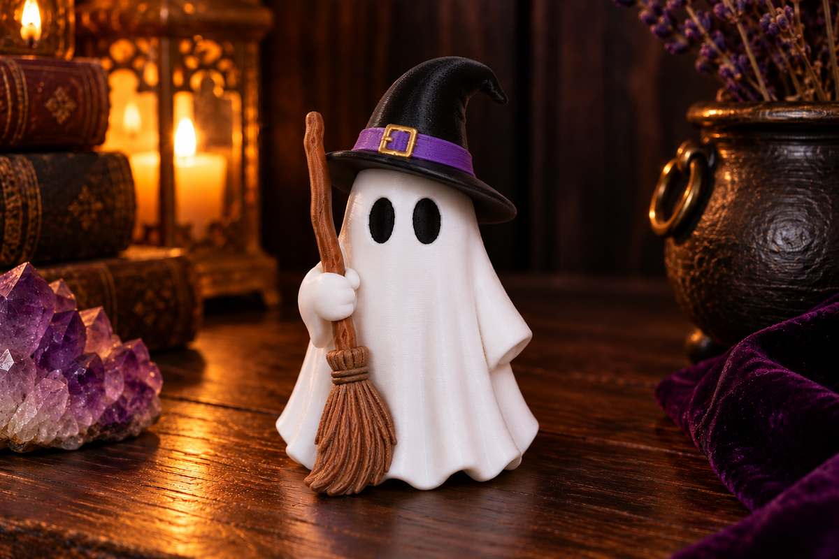 Gremlin Relics Halloween Ghost Collection — Cute 3D Printed Spooky Ghosts by Gremlin Relics